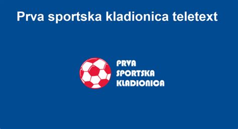 psk kladionica teletext.